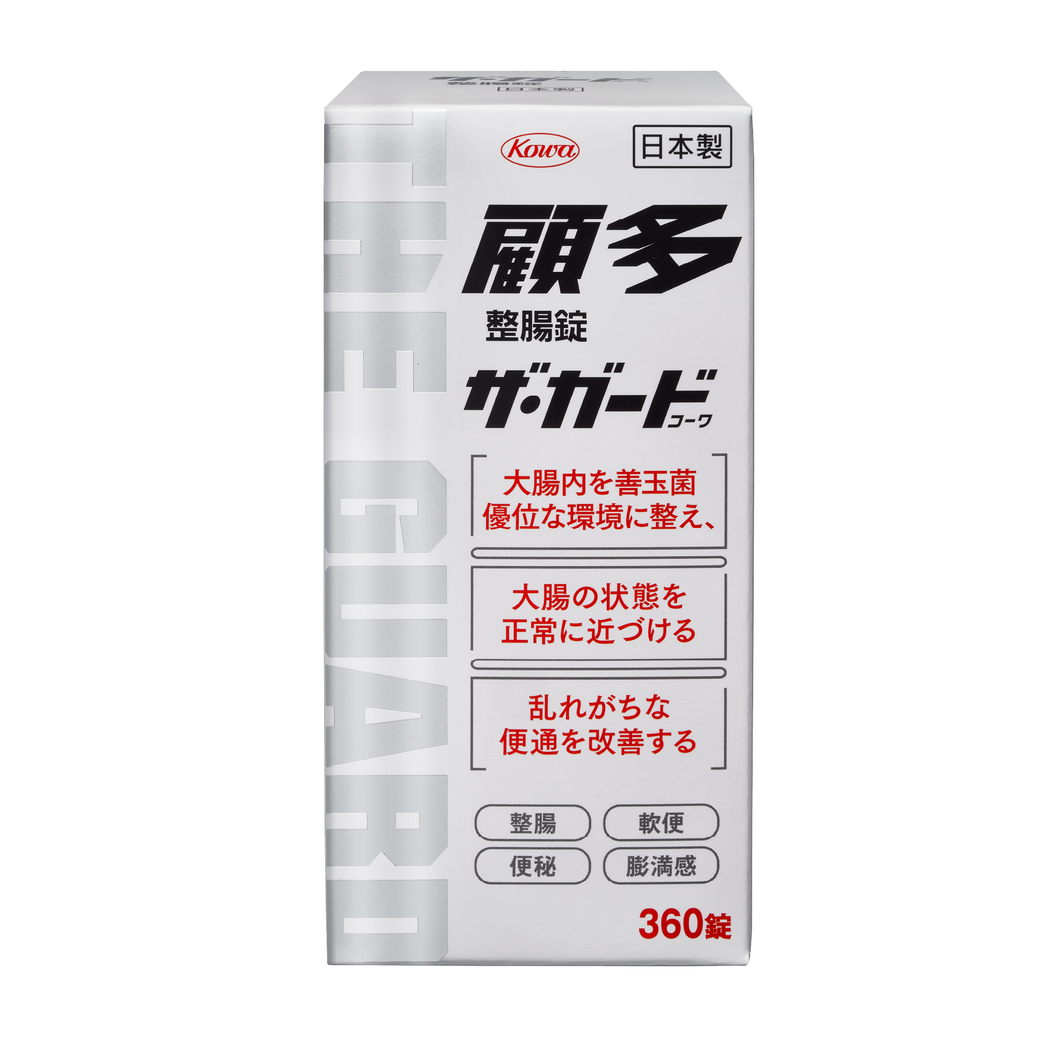 顧多整腸錠360錠外盒